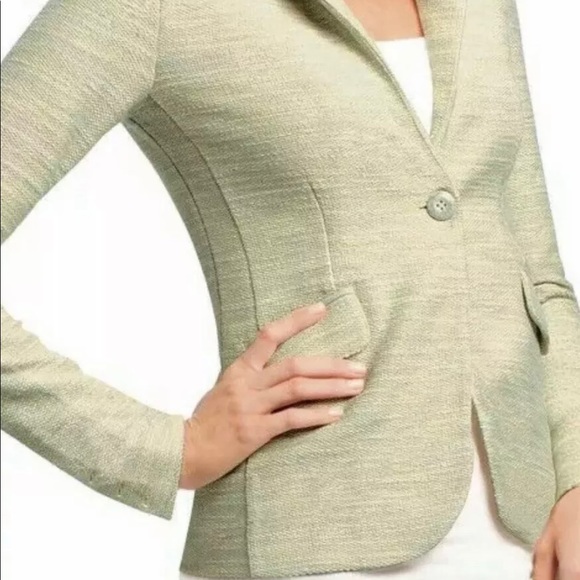 CAbi Lemon Zest Tweed Blazer Jacket #713 - Picture 2 of 11